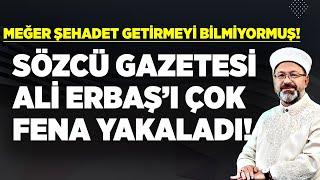 SÖZCÜ GAZETESİ ALİ ERBAŞ'I ÇOK FENA YAKALADI! FATİH ALTAYLI DUYUNCA ŞOKE OLDU!