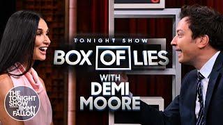 Box of Lies with Demi Moore | The Tonight Show Starring Jimmy Fallon