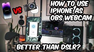 How to Use an iPhone as an OBS Webcam!