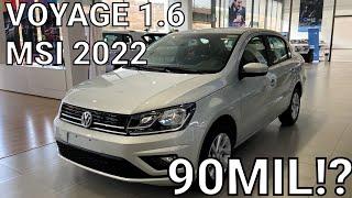 VW Voyage 1.6 MSI 2022 - 90 MIL REAIS!?