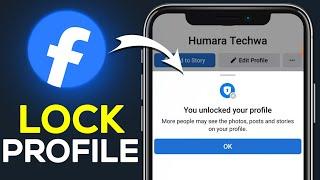 How To Lock Facebook Profile (2024)  - Full Guide