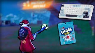 Fortnite ASMR - Nerds Gummy Clusters Mukbang (Whispering & Keyboard Sounds)