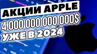 4 триллиона капитализации Apple уже в 2024 году? Прогноз инвестиций в акции Apple 2023-2024