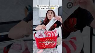 She Took The Target Basket Home‍️ #funny #shorts