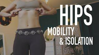 SHIMMY & HIPS - Mobility & Isolation / Tribal Fusion BellyDance Workout