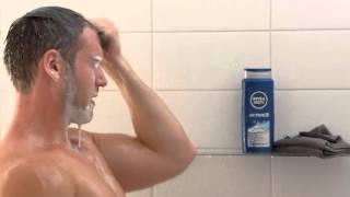 NIVEA MEN Active3 3 in 1 Body Wash Shower Gel, 16 9 oz Bottle Pack of 3   Bath And Show