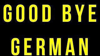 Good Bye In German Pronounce | How To Say Good Bye In German | Word for Good Bye In German@RajuSNair