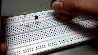 How to make a light sensor on breadboard-simple