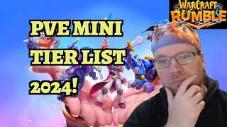 Warcraft Rumble PvE Mini Tier List for Troops 2024