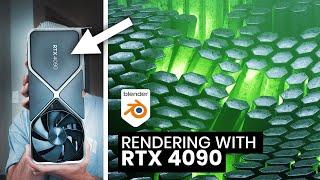 The RTX 4090 Is AMAZING for 3D Rendering!!!
