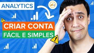 Como CRIAR CONTA no Google Analytics do ZERO - PASSO A PASSO (GA4 2024)