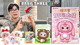 BI HUỲNH MỞ TẤT CẢ BABY THREE TỪ 1% ĐẾN 1000% VỚI NHÂN PHẨM X2 MẮT NƯỚC SIÊU HIẾM