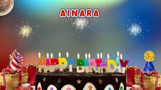 Happy Birthday AINARA - A Personalized Birthday Song for You!