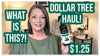 DOLLAR TREE HAUL | WHAT IS THIS | NEW | $1.25 | I LOVE THE DT #haul #dollartree #dollartreehaul