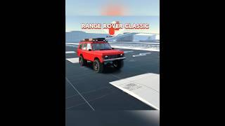 Suspension Test | Defender VS Range Rover Classic |#shorts #beamngdrive #forzahorizon5 #crashtest