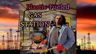 I made my own gas station! Fueled by Plastic Waste + LDPE Analysis Run Part 1