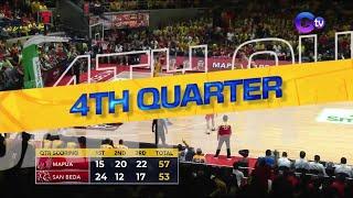 NCAA Men's Basketball Mapua vs. San Beda (Fourth Quarter) | NCAA Season 99