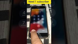 quick unlock iphone 7 forgot password without computer #unlockpassword #viralvideo #youtubeshorts