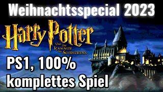 Harry Potter und die Kammer des Schreckens (PS1) ️ WEIHNACHTSSPECIAL 2023 ️ (PSX Gameplay Deutsch)