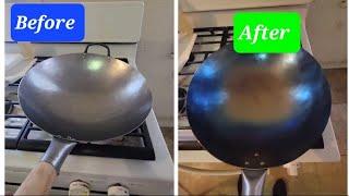 How to season a wok at home. #wok #season #diy #home