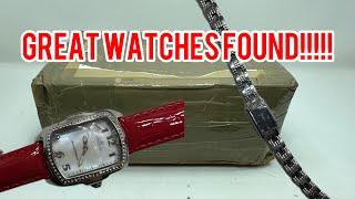 Mystery watch box from eBay great watches found