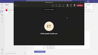 13. Microsoft Teams create a meeting for now