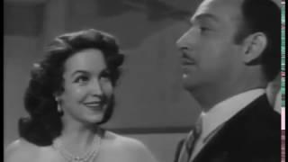 Maria Felix & Jorge Negrete (Escena de REPORTAJE- 1953)