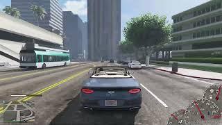 Bentley Continental GTC W12 realistic handling mod showcase