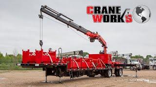 New flow iron trailer with Fassi F335A.2.24 e-dynamic knuckle boom for sale | Stock # BM 2624