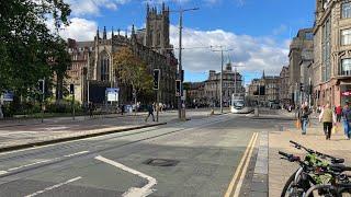 Trams on Road in Edinburgh |Beautiful Scotland | Visit Edinburgh