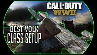 Cod WW2 Best Hardcore Class Setup Volk - Best Rifle in the Game