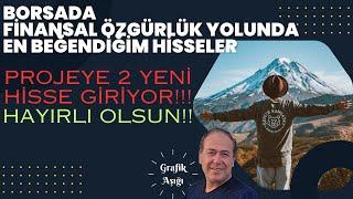 PROJEYE 2 YENİ HİSSE GİRİYOR! HAYIRLI OLSUN! Finansal Özgürlük Yolunda En Beğendiğim Hisseler 27/04