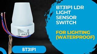 BT31P1 LDR Light Sensor Switch for Lighting (Waterproof)