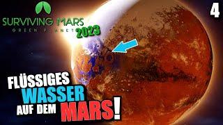 Erstes FLÜSSIGES Wasser auf dem Mars!  🪐 | Surviving Mars: Green Planet  | #4