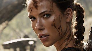 KI - AI generated Scarlett Johansson as Lara Croft in Tomb Raider Part 2