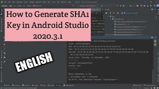 How to Generate SHA1 Key  in Android Studio Latest version