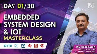 Embedded System Design & IoT Masterclass - Day 1/30 - Jeevarajan M.K | Warriorsway | Pantech.ai