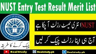 NUST Entry Test Result 2022 Merit List