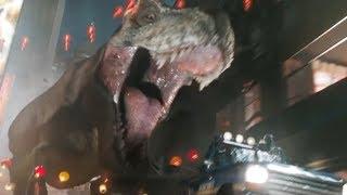 T-Rex and King Kong clip from Ready Player One