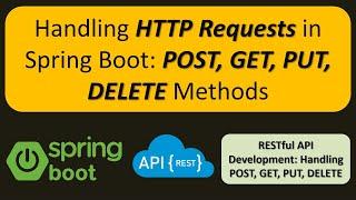 Handling HTTP Requests in Spring Boot: POST, GET, PUT, DELETE Methods | RESTful Web Services