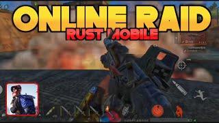 USING SCRAP HELICOPTER TO RAID A BASE ON Rust Mobile • Rust Mobile