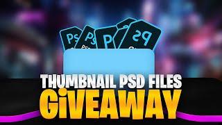 10 Thumbnails PSD Files Giveaway || Best Thumbnail Psd Files Giveaway || Falco Design