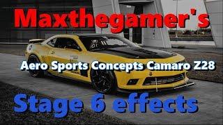 CSR2 ASC Camaro Z28 Stage 6 effects by Maxthegamer