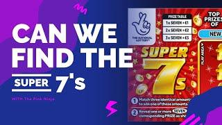 New Scratch Cards Super Sevens £1 Card #close2seven #scratchcards #newscratchcards