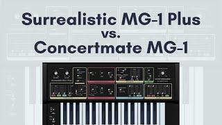 Cherry Audio Surrealistic MG-1 Plus vs. Radio Shack Concertmate MG-1