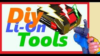 DIY Universal Lithium Battery to power all your battery powered Power Tools #diy_tool