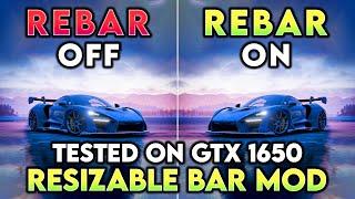 Can Resizable Bar Mod Improve FPS on GTX 1650? - Tested in 9 Games