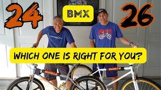 24" or 26" BMX Cruiser?  Which One is Right for You?