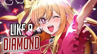 Nightcore - Diamonds (But it hits different) (Lyrics)