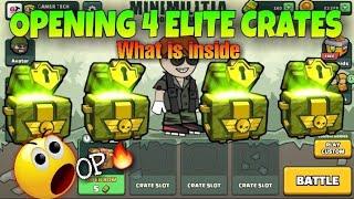 ELITE CRATE OPENING | FULLY UPGRADED | MINI MILITIA | 1 SPECIAL CRATE 